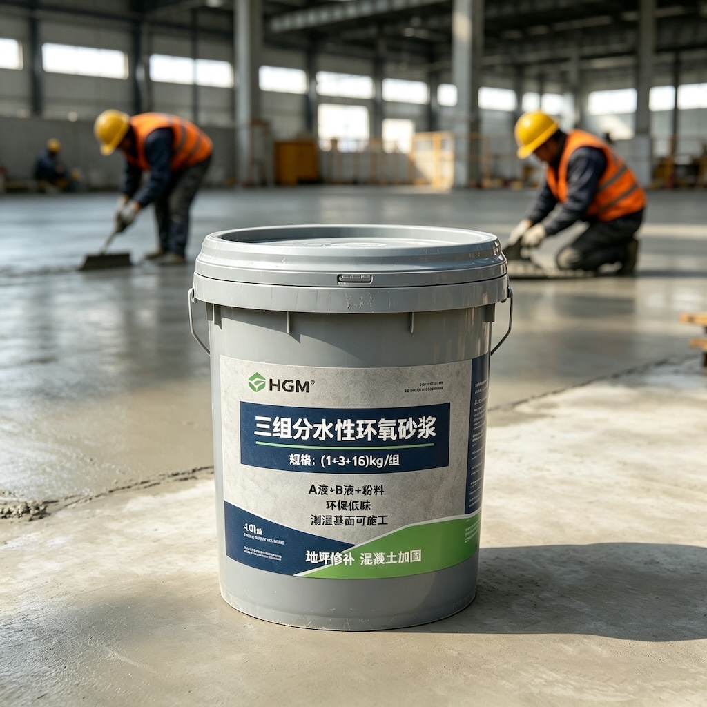 带岭三组份水性环氧砂浆